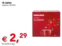 Esselunga Tè nero offerta