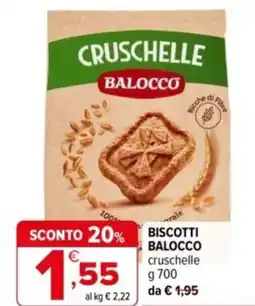 Iperal Biscotti BALOCCO offerta