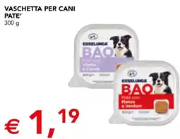 Esselunga Vaschetta per cani pate' offerta