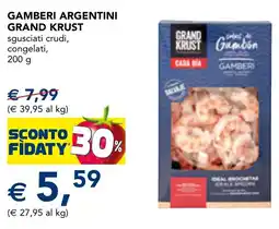 Esselunga Gamberi argentini grand krust offerta