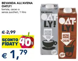 Esselunga Bevanda all'avena oatly! offerta