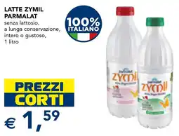 Esselunga Latte zymil parmalat offerta