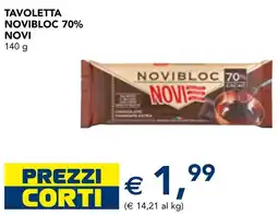 Esselunga Tavoletta novibloc 70% novi offerta