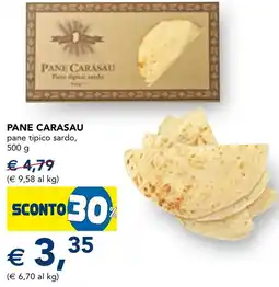 Esselunga Pane carasau offerta
