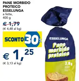 Esselunga Pane morbido proteico esselunga offerta