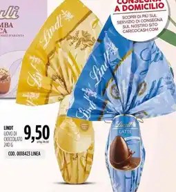 Carico Cash & Carry Lindt uovo di cioccolato offerta