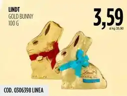 Carico Cash & Carry Lindt gold bunny offerta