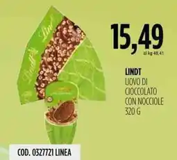 Carico Cash & Carry Lindt uovo di cioccolato con nocciole offerta