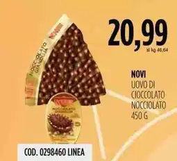 Carico Cash & Carry Novi uovo di cioccolato nocciolato offerta