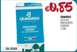 Carico Cash & Carry Granarolo latte uht parzialmente scremato offerta