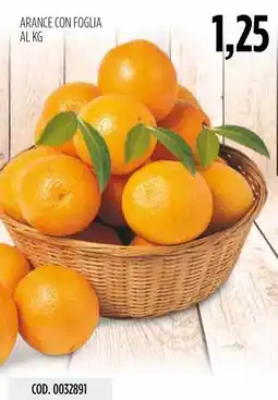 Carico Cash & Carry Arance con foglia offerta