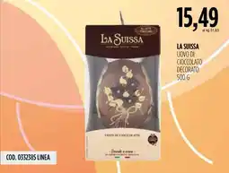 Carico Cash & Carry La suissa uovo di cioccolato decorato offerta