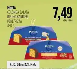 Carico Cash & Carry Motta colomba salata bruno barbieri pere/pizza offerta