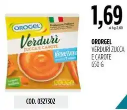 Carico Cash & Carry Ororgel verduri zucca e carote offerta