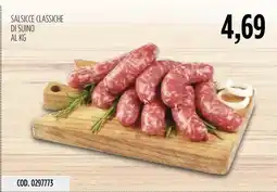 Carico Cash & Carry Salsicce classiche di suino offerta