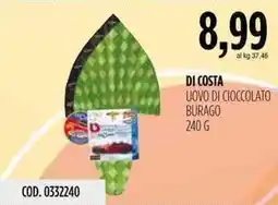 Carico Cash & Carry Di costa uovo di cioccolato burago offerta