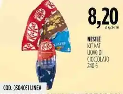 Carico Cash & Carry Nestlé kit kat uovo di cioccolato offerta