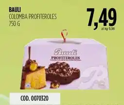 Carico Cash & Carry Bauli colomba profiteroles offerta