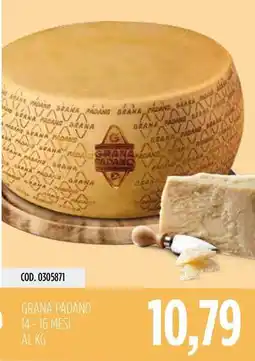 Carico Cash & Carry Grana padano 14-16 mesi offerta
