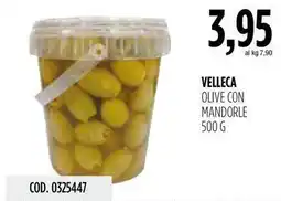 Carico Cash & Carry Velleca olive con mandorle offerta