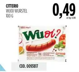 Carico Cash & Carry Citterio wuoi wurstel offerta