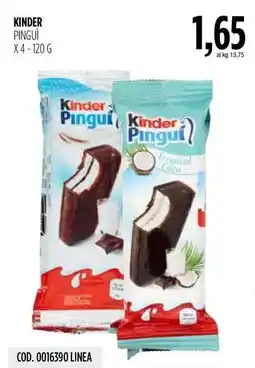 Carico Cash & Carry Kinder pingui offerta