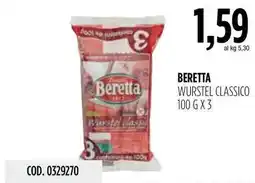Carico Cash & Carry Beretta wurstel classico offerta