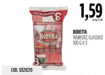 Carico Cash & Carry Beretta wurstel classico offerta