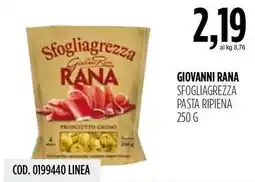 Carico Cash & Carry Giovanni rana sfogliagrezza pasta ripiena offerta
