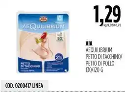Carico Cash & Carry Aia aequilibrium petto di tacchino/ petto di pollo offerta