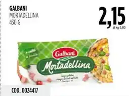 Carico Cash & Carry Galbani mortadellina offerta