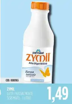 Carico Cash & Carry Zymil latte parzialmente scremato offerta