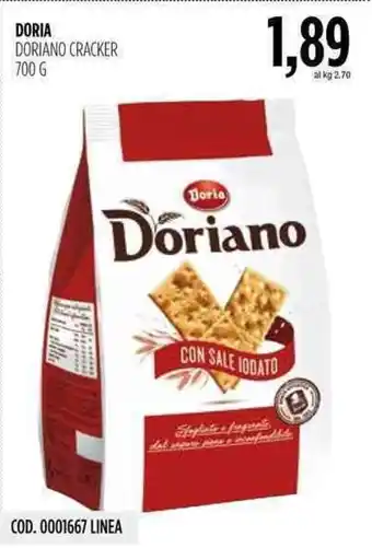 Carico Cash & Carry Doria doriano cracker offerta