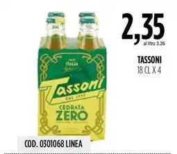 Carico Cash & Carry Tassoni offerta