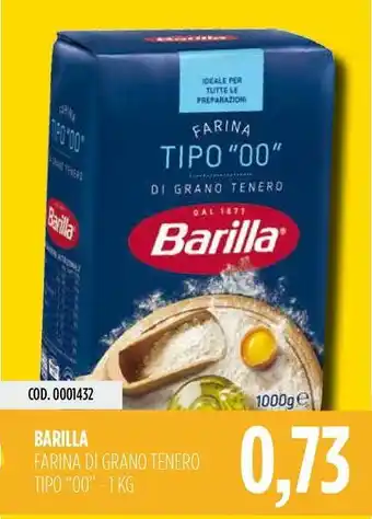 Carico Cash & Carry Barilla farina di grano tenero tipo "00" offerta