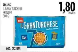 Carico Cash & Carry Colussi il gran turchese FROLLINI offerta
