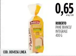 Carico Cash & Carry Roberto pane bianco/ integrale offerta