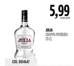 Carico Cash & Carry Julia grappa morbida offerta