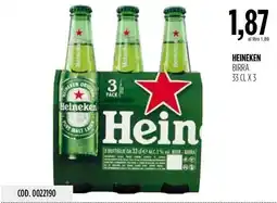 Carico Cash & Carry Heineken birra offerta