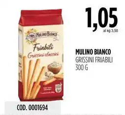 Carico Cash & Carry Mulino bianco grissini friabili offerta
