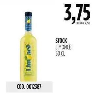 Carico Cash & Carry Stock limonce offerta