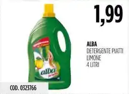 Carico Cash & Carry Alba detergente piatti limone offerta
