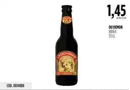 Carico Cash & Carry Du demon birra offerta