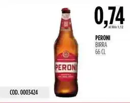 Carico Cash & Carry Peroni birra offerta