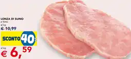 Esselunga Lonza di suino offerta
