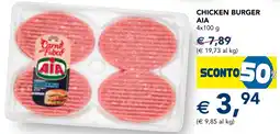 Esselunga Chicken burger ΑΙΑ offerta