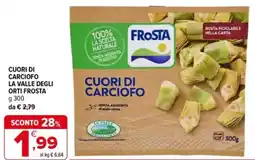 Iperal Cuori di carciofo la valle degli orti FROSTA offerta
