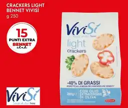 Bennet Crackers light BENNET VIVISI offerta