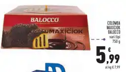 Conad COLOMBA MAXICIOK BALOCCO offerta