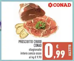 Conad Prosciutto Crudo Conad offerta